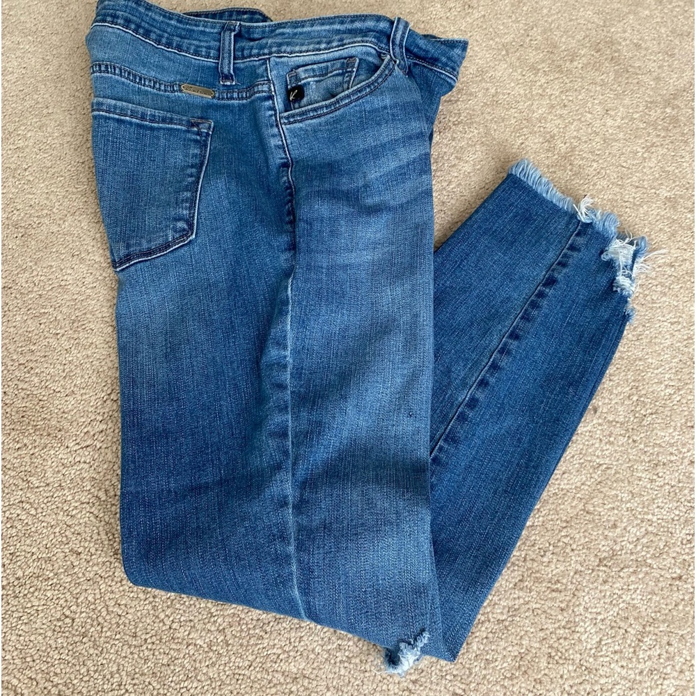 Kancan Jeans Kancan Raw Hem distressed 
Skinny Jeans Size 11\29